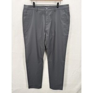 Marcus Pierce Men's Renegade Performance Tech Pants 38x30 Gray Golf Travel Gym